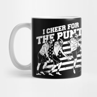 I cheer for the punter Mug